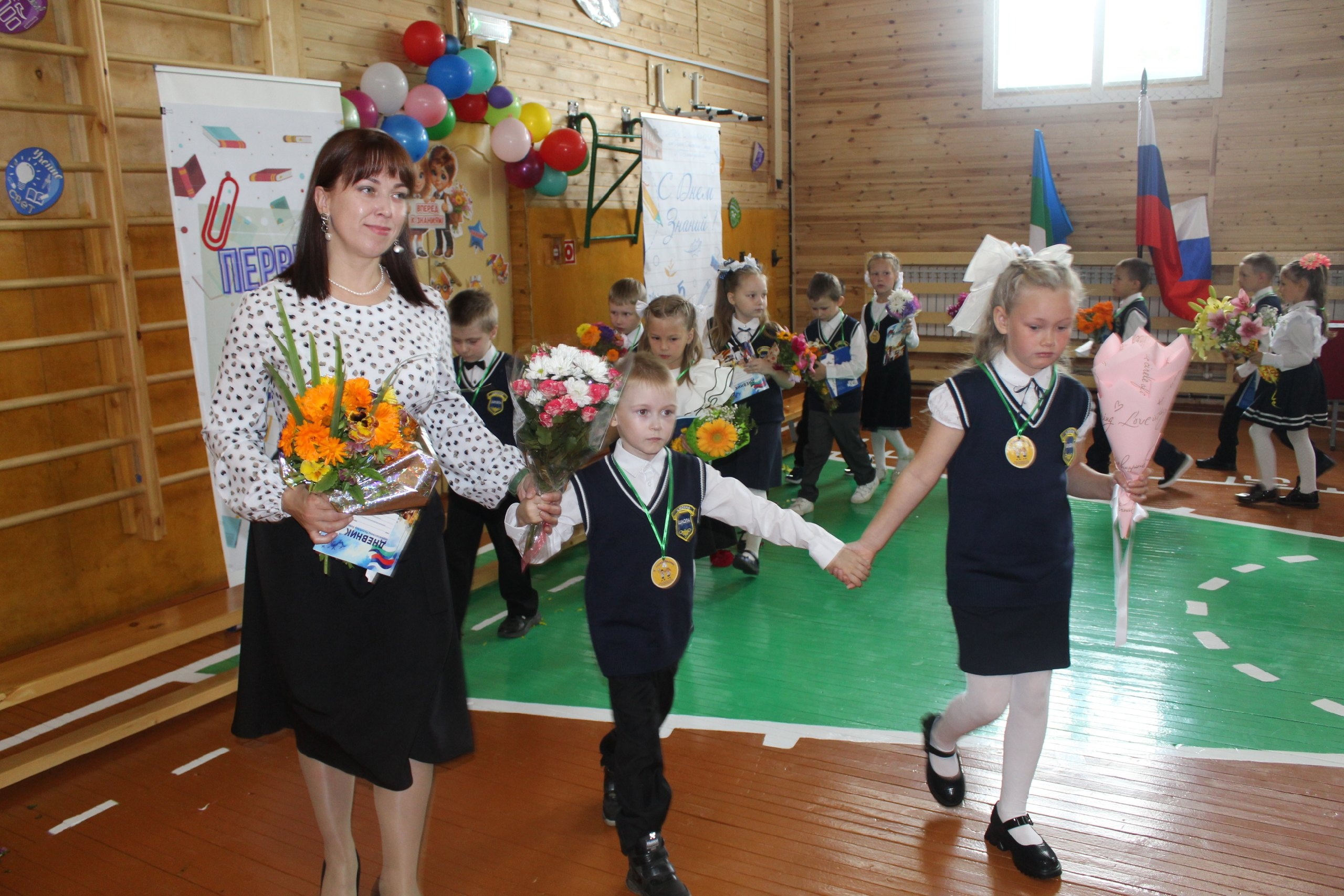 Тожественная линейка &amp;quot;День знаний&amp;quot;.